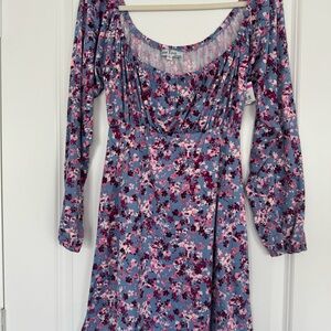 Floral Long Sleeve Dress